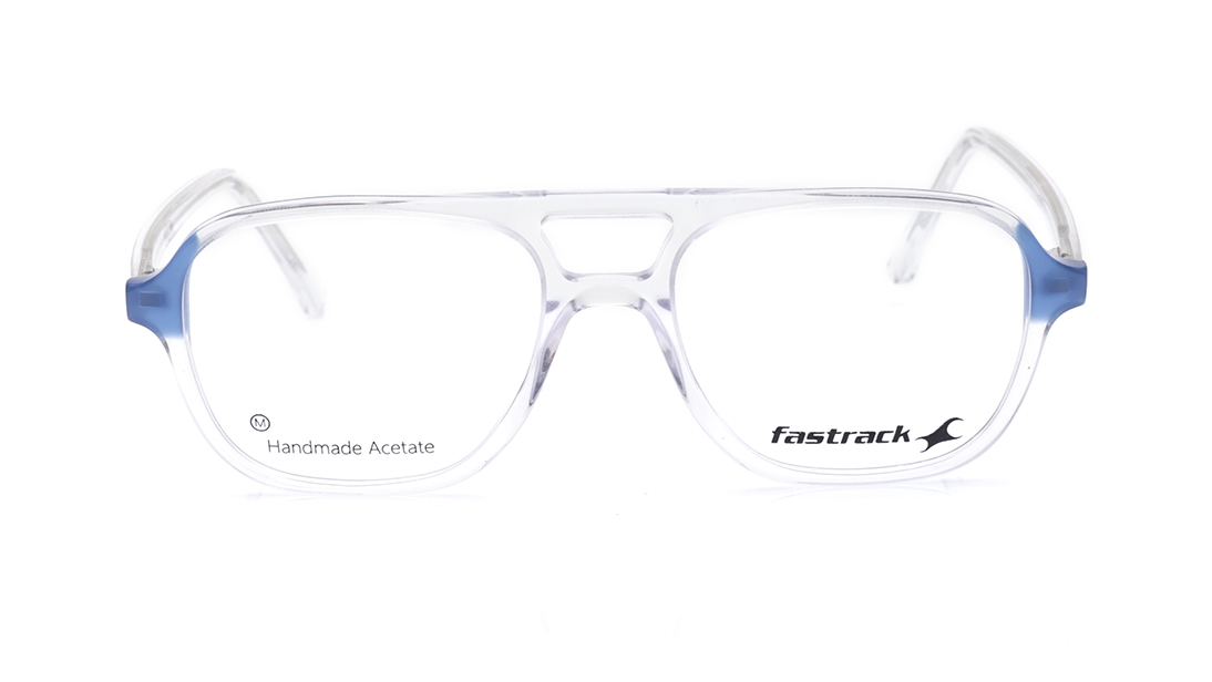 Image 1 of Transparent Navigator Eyeglasses for Men from Fastrack Available at Titan Eye+