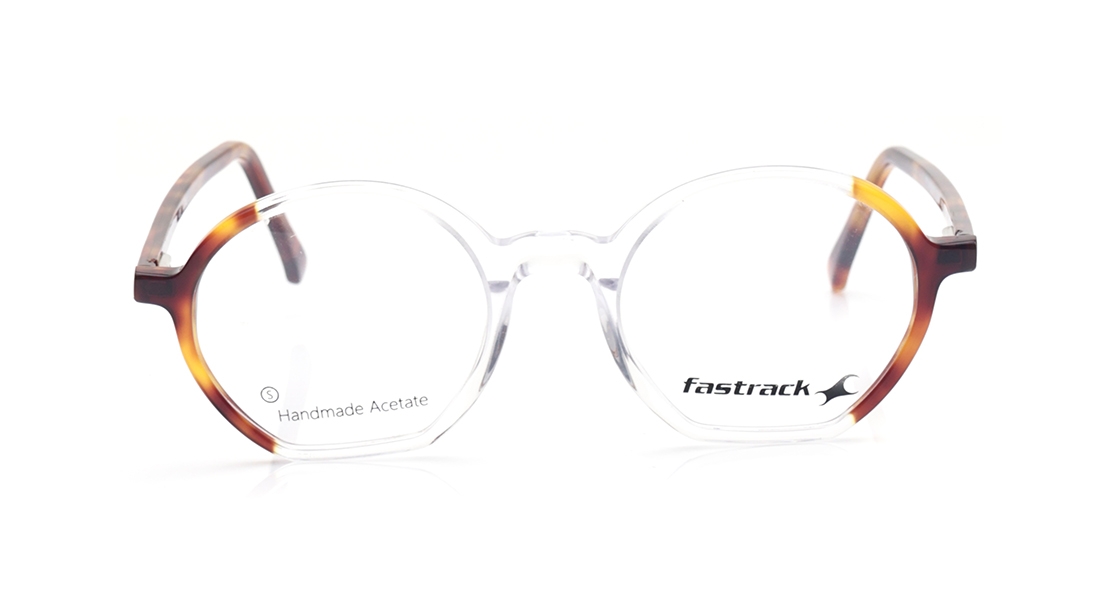 Image 1 of Transparent Round Eyeglasses for Women from Fastrack Available at Titan Eye+