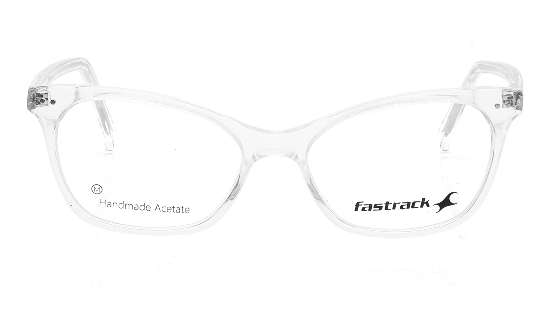Image 1 of Transparent CatEye Eyeglasses for Women from Fastrack Available at Titan Eye+