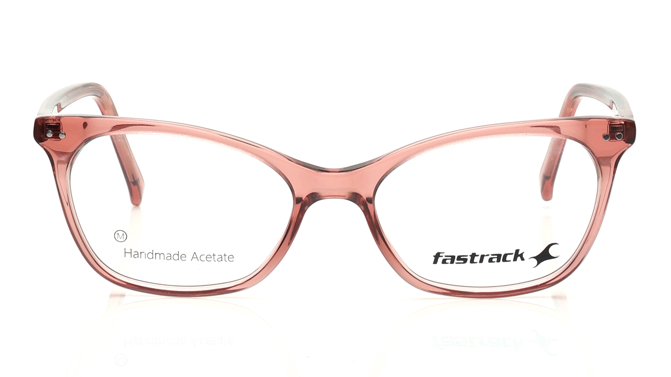 Image 1 of Pink CatEye Eyeglasses for Women from Fastrack Available at Titan Eye+