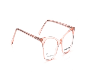 Image 2 of Peach CatEye Eyeglasses for Women from Fastrack Available at Titan Eye+