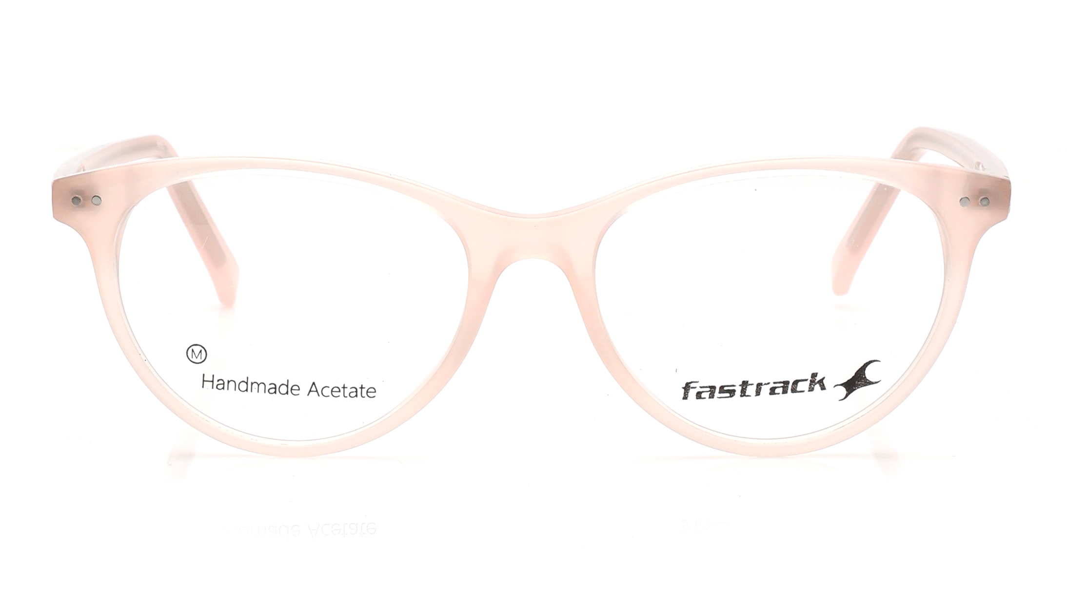 Image 1 of Peach Round Eyeglasses for Women from Fastrack Available at Titan Eye+