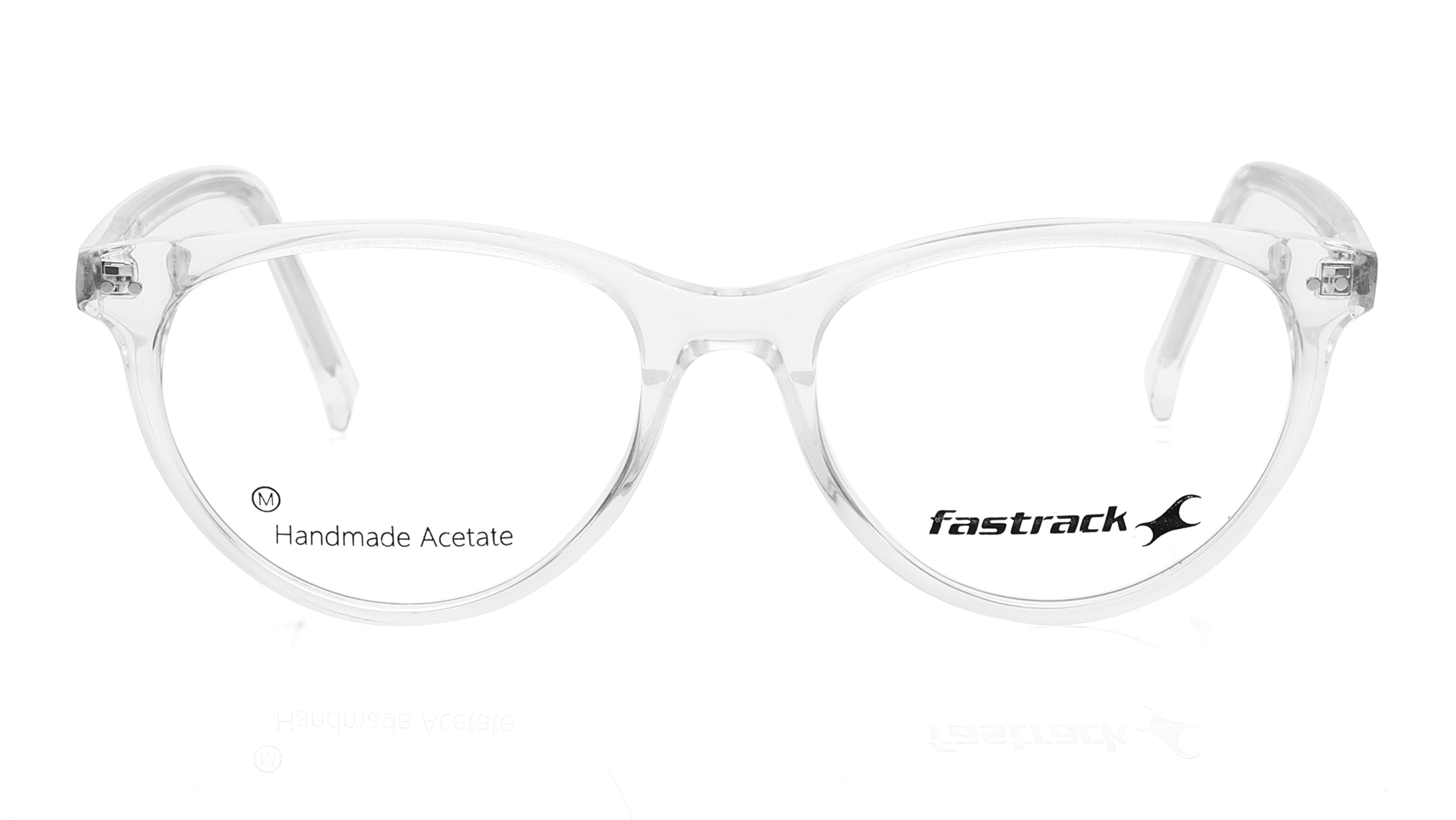 Image 1 of Transparent Round Eyeglasses for Women from Fastrack Available at Titan Eye+