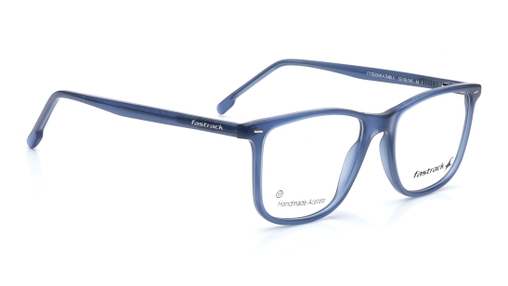 Image 2 of Blue Square Eyeglasses for Men from Fastrack Available at Titan Eye+