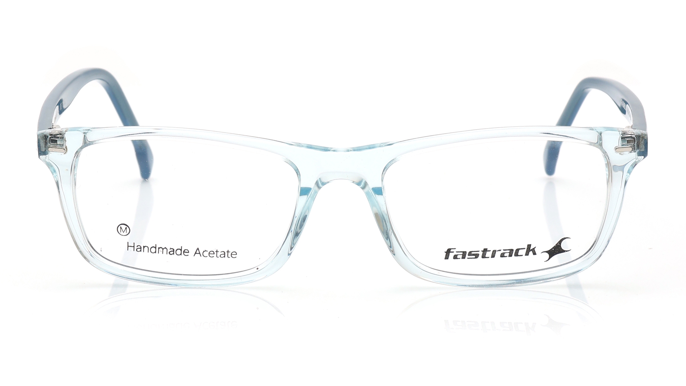 Image 1 of Blue Rectangle Eyeglasses for Men from Fastrack Available at Titan Eye+