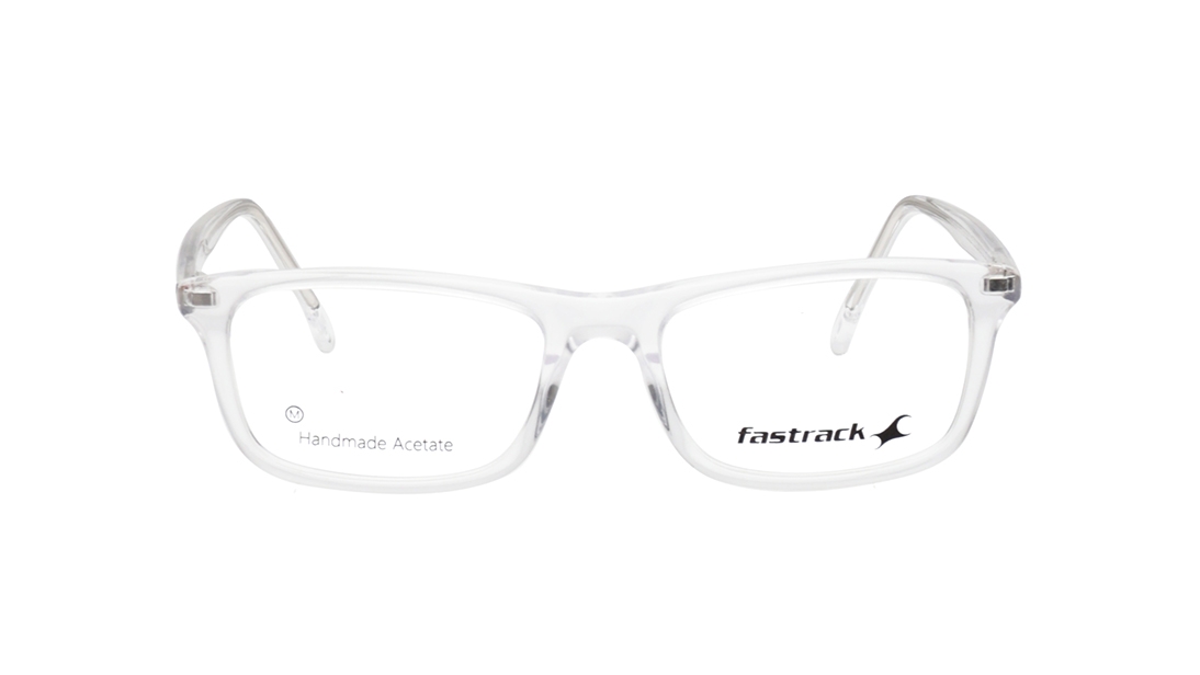 Image 1 of Transparent Rectangle Eyeglasses for Men from Fastrack Available at Titan Eye+