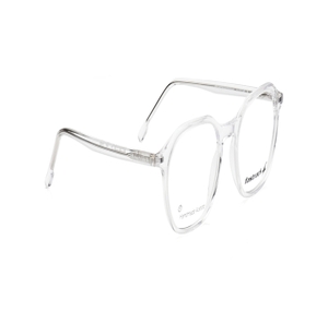 Image 2 of Transparent Geometric Eyeglasses for Men from Fastrack Available at Titan Eye+