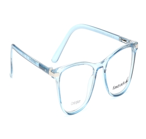 Image 2 of Blue CatEye Eyeglasses for Women from Fastrack Available at Titan Eye+