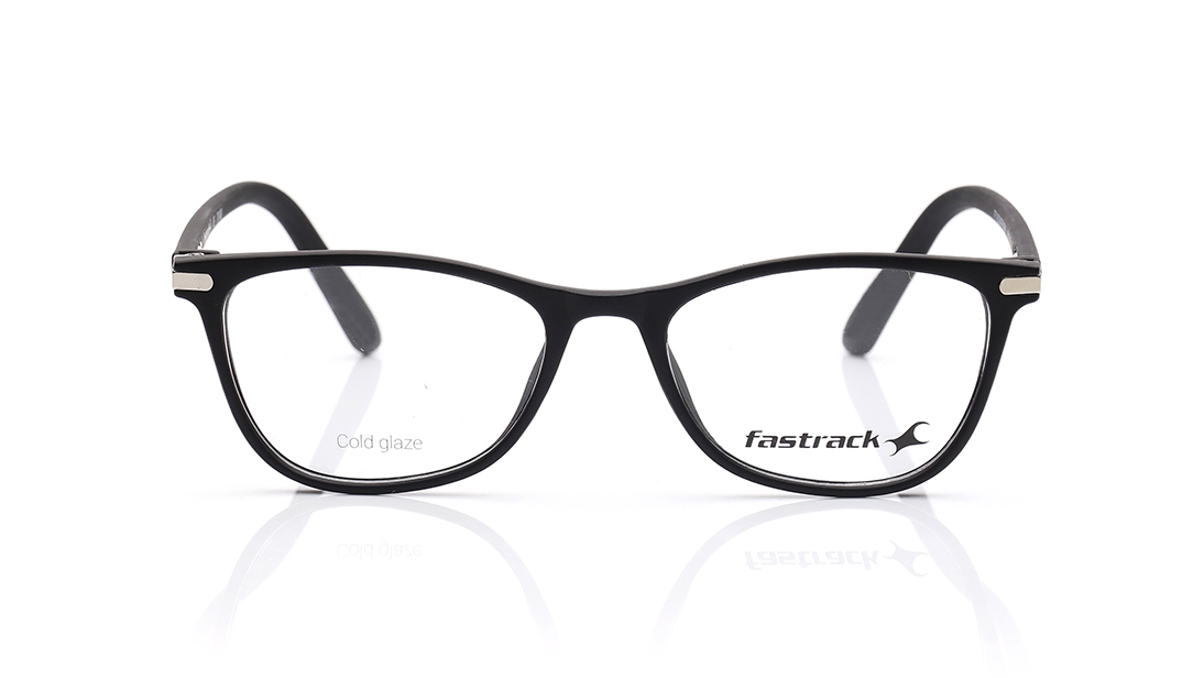 Image 1 of Black CatEye Eyeglasses for Women from Fastrack Available at Titan Eye+