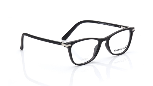 Image 2 of Black CatEye Eyeglasses for Women from Fastrack Available at Titan Eye+