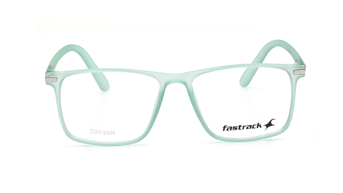 Image 1 of Green Rectangle Eyeglasses for Men from Fastrack Available at Titan Eye+