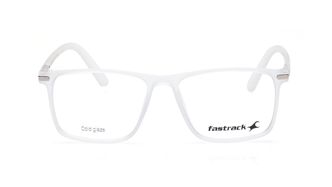 Image 1 of Transparent Rectangle Eyeglasses for Men from Fastrack Available at Titan Eye+