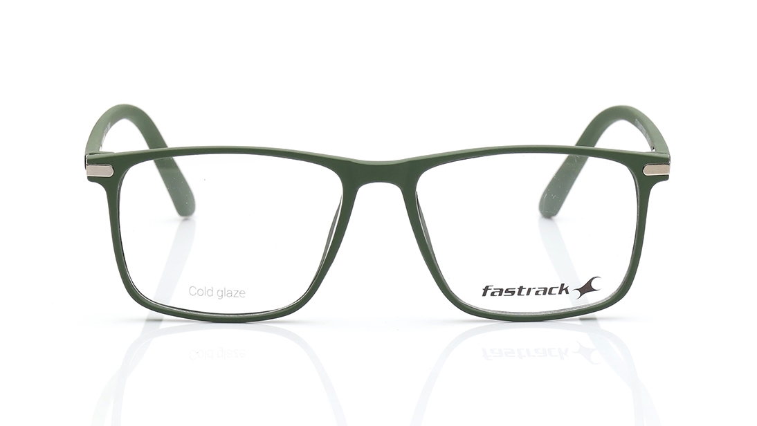Image 1 of Green Wayfarer Eyeglasses for Men from Fastrack Available at Titan Eye+