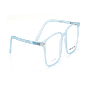 Image 2 of Blue Square Eyeglasses for Men and Women from Fastrack Available at Titan Eye+