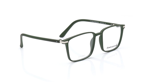 Image 2 of Green Square Eyeglasses for Men and Women from Fastrack Available at Titan Eye+