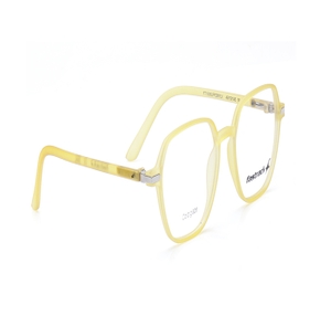 Image 2 of Yellow Geometric Eyeglasses for Men and Women from Fastrack Available at Titan Eye+