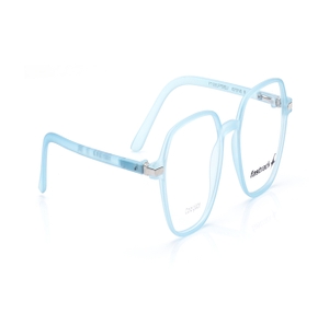 Image 2 of Blue Hexagon Eyeglasses for Men and Women from Fastrack Available at Titan Eye+