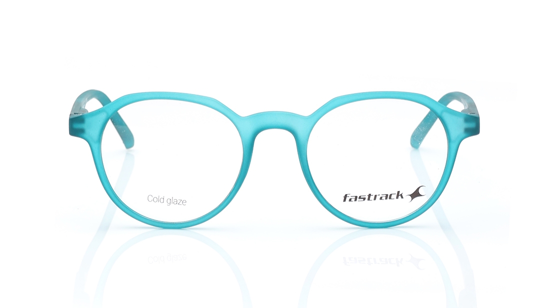 Image 1 of Blue Round Eyeglasses for Men and Women from Fastrack Available at Titan Eye+