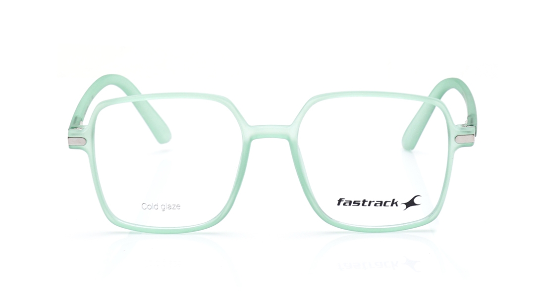 Image 1 of Green Geometric Eyeglasses for Men and Women from Fastrack Available at Titan Eye+