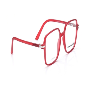 Image 2 of Red Square Eyeglasses for Men and Women from Fastrack Available at Titan Eye+