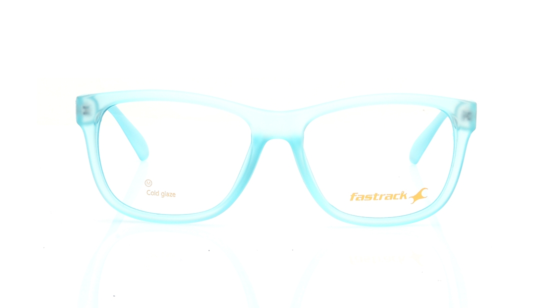 Image 1 of Blue Square Eyeglasses for Men from Fastrack Available at Titan Eye+