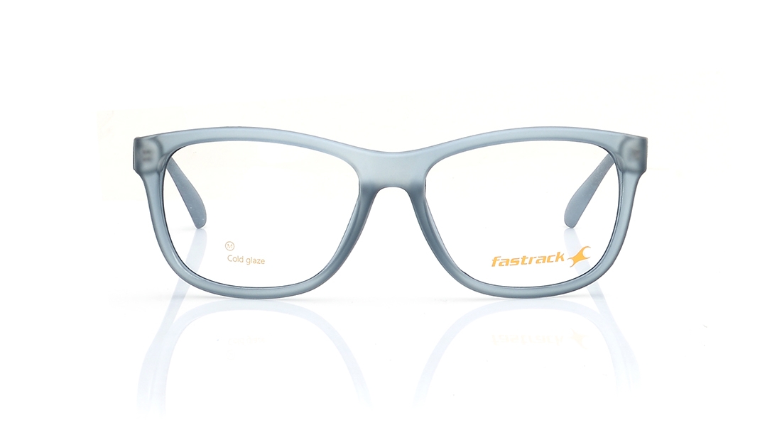 Image 1 of Grey Square Eyeglasses for Men from Fastrack Available at Titan Eye+
