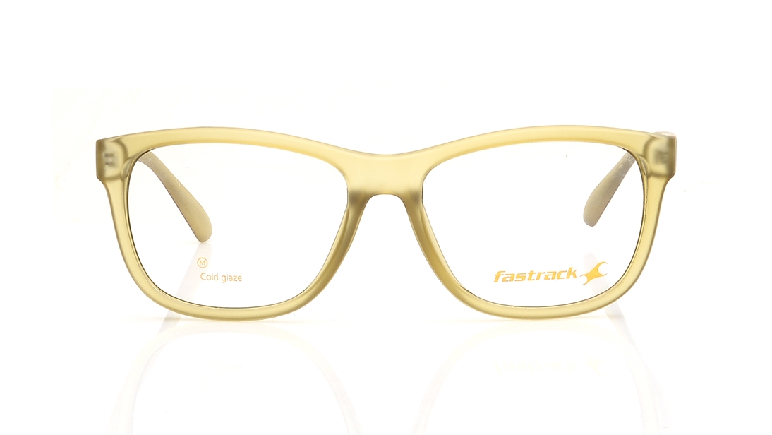 Image 1 of Yellow Square Eyeglasses for Men from Fastrack Available at Titan Eye+