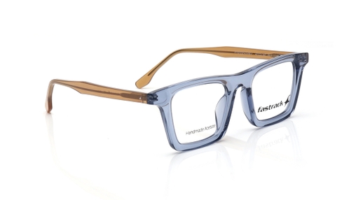 Image 2 of Blue Rectangle Eyeglasses for Men and Women from Fastrack Available at Titan Eye+