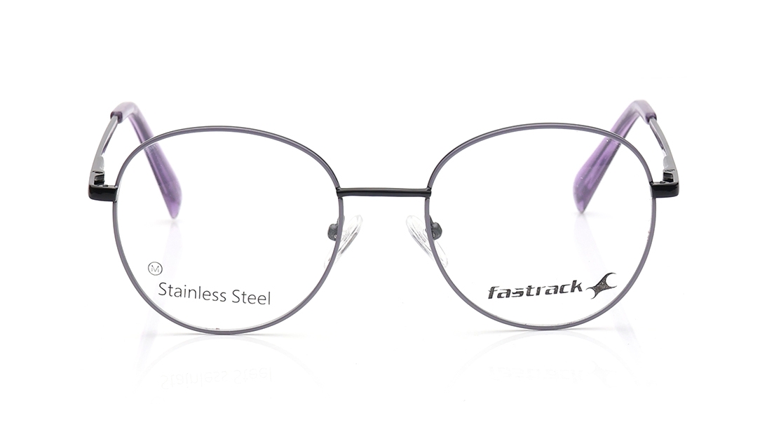 Image 1 of Black Round Eyeglasses for Women from Fastrack Available at Titan Eye+