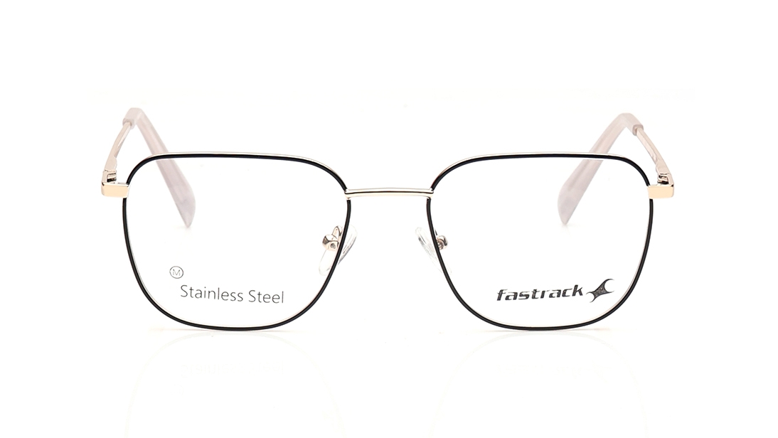 Image 1 of Black Wayfarer Eyeglasses for Men from Fastrack Available at Titan Eye+