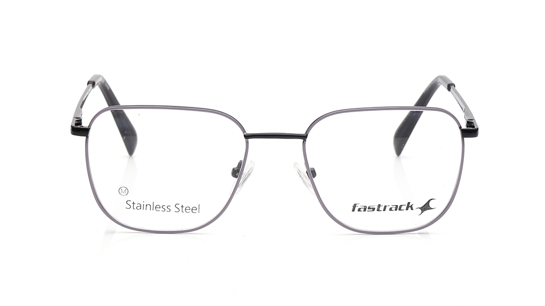 Image 1 of Black Wayfarer Eyeglasses for Men from Fastrack Available at Titan Eye+