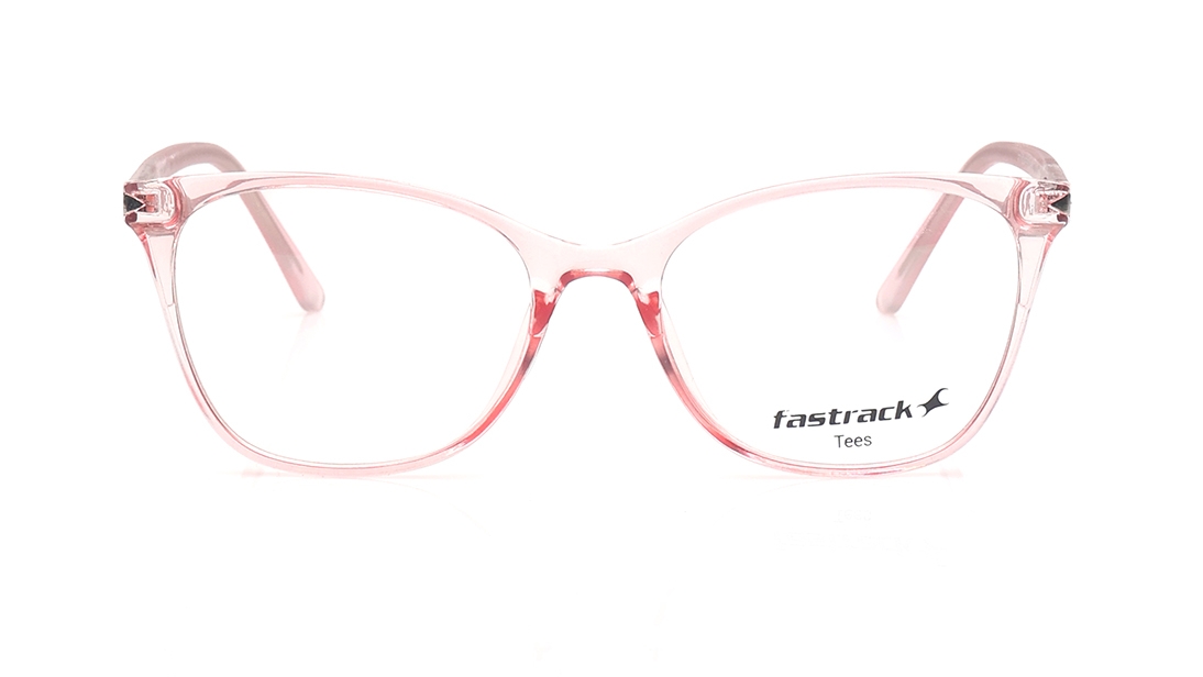 Image 1 of Pink CatEye Eyeglasses for Women from Tees By Fastrack Available at Titan Eye+