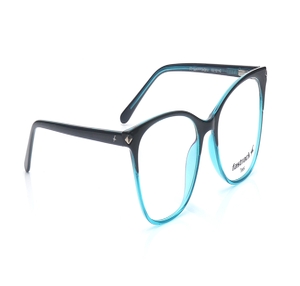 Image 2 of Blue CatEye Eyeglasses for Women from Tees By Fastrack Available at Titan Eye+