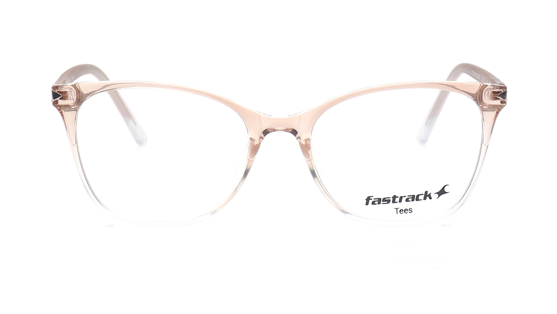 Image 1 of Brown CatEye Computer Glasses for Women from Tees By Fastrack Available at Titan Eye+