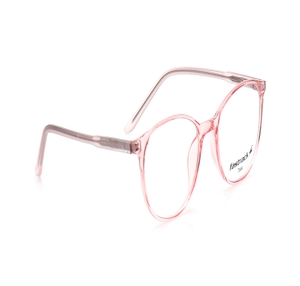 Image 2 of Pink Oval Computer Glasses for Men and Women from Tees By Fastrack Available at Titan Eye+