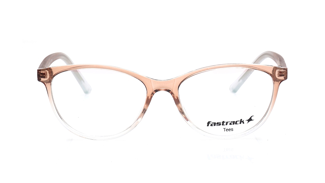 Image 1 of Brown CatEye Eyeglasses for Women from Tees By Fastrack Available at Titan Eye+