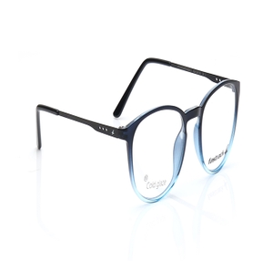 Image 2 of Blue CatEye Eyeglasses for Men and Women from Fastrack Available at Titan Eye+