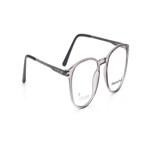 Image 2 of Grey Round Eyeglasses for Men and Women from Fastrack Available at Titan Eye+