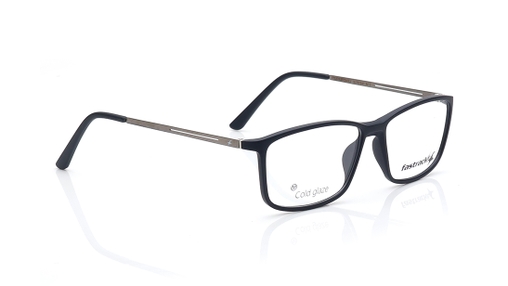 Image 2 of Black Rectangle Eyeglasses for Men and Women from Fastrack Available at Titan Eye+