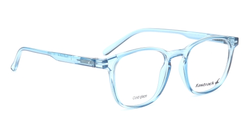 Image 2 of Blue Round Eyeglasses for Men and Women from Fastrack Available at Titan Eye+