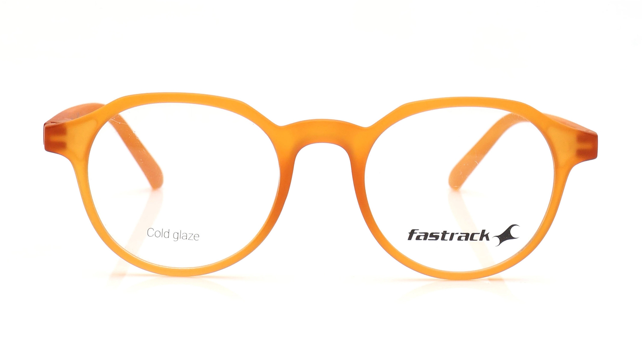 Image 1 of Orange Round Eyeglasses for Men and Women from Fastrack Available at Titan Eye+