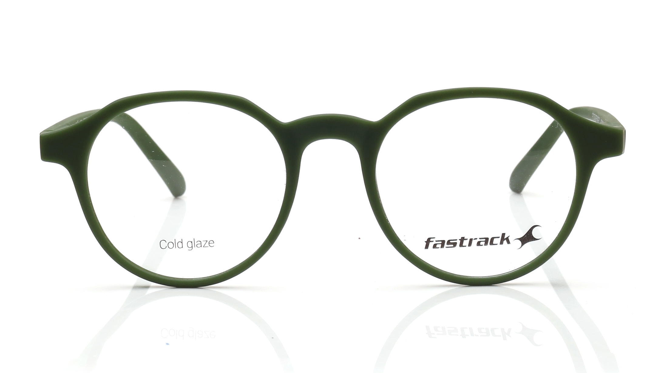Image 1 of Green Round Eyeglasses for Men and Women from Fastrack Available at Titan Eye+