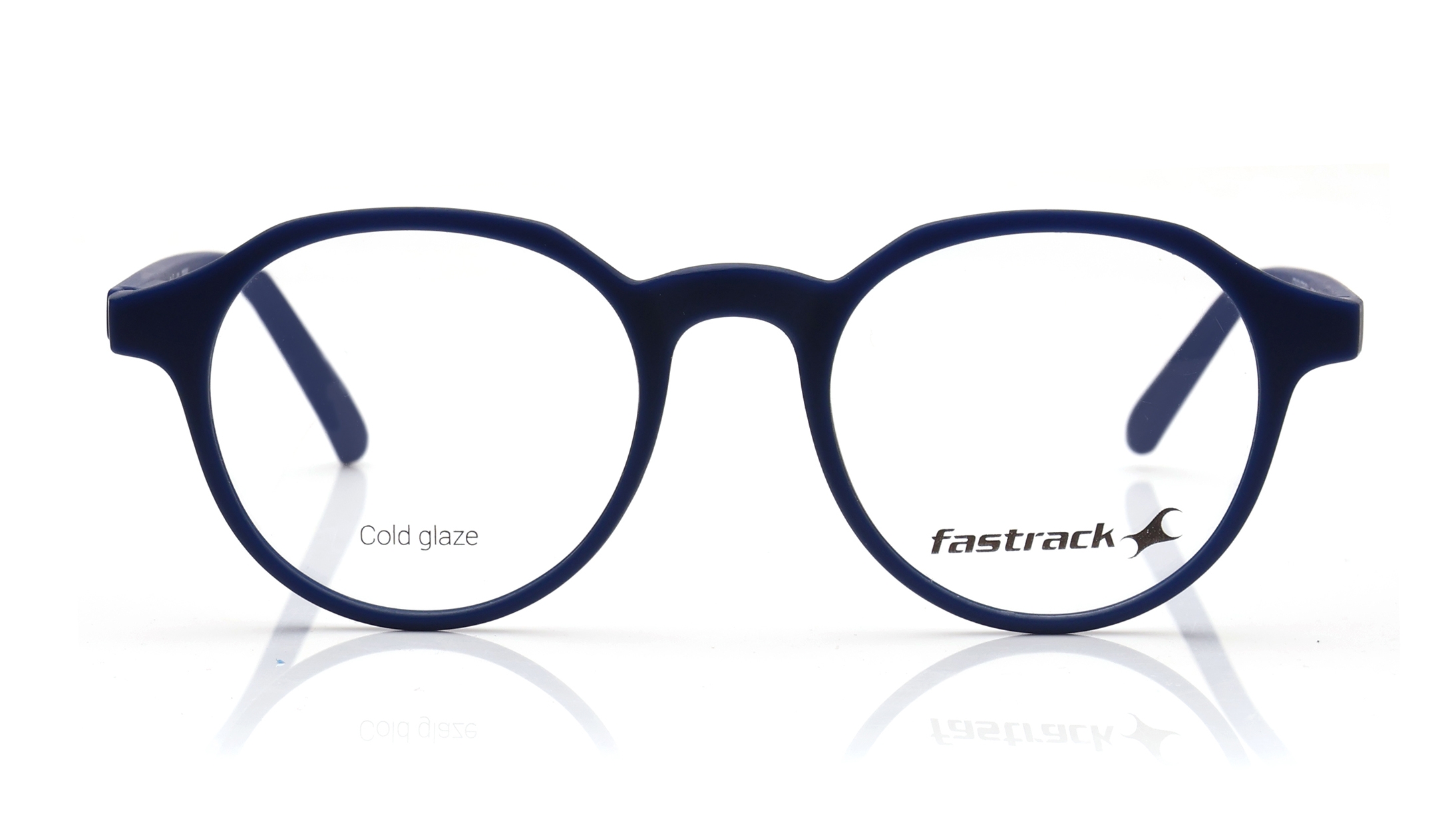 Image 1 of Blue Round Eyeglasses for Men and Women from Fastrack Available at Titan Eye+