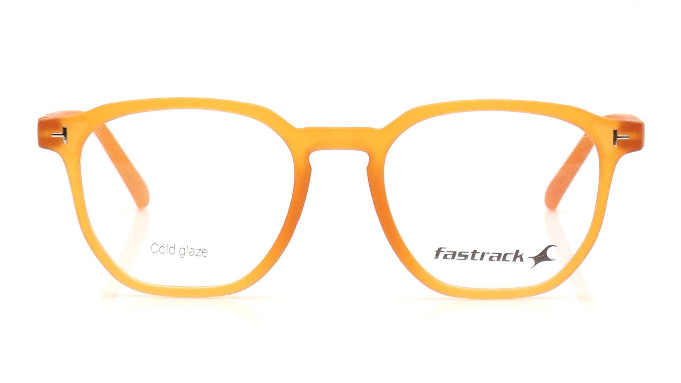 Image 1 of Orange Square Eyeglasses for Men and Women from Fastrack Available at Titan Eye+