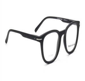 Image 2 of Black Round Eyeglasses for Men and Women from Fastrack Available at Titan Eye+