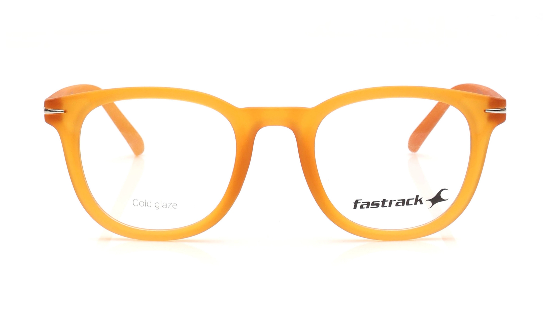 Image 1 of Orange Round Eyeglasses for Men and Women from Fastrack Available at Titan Eye+