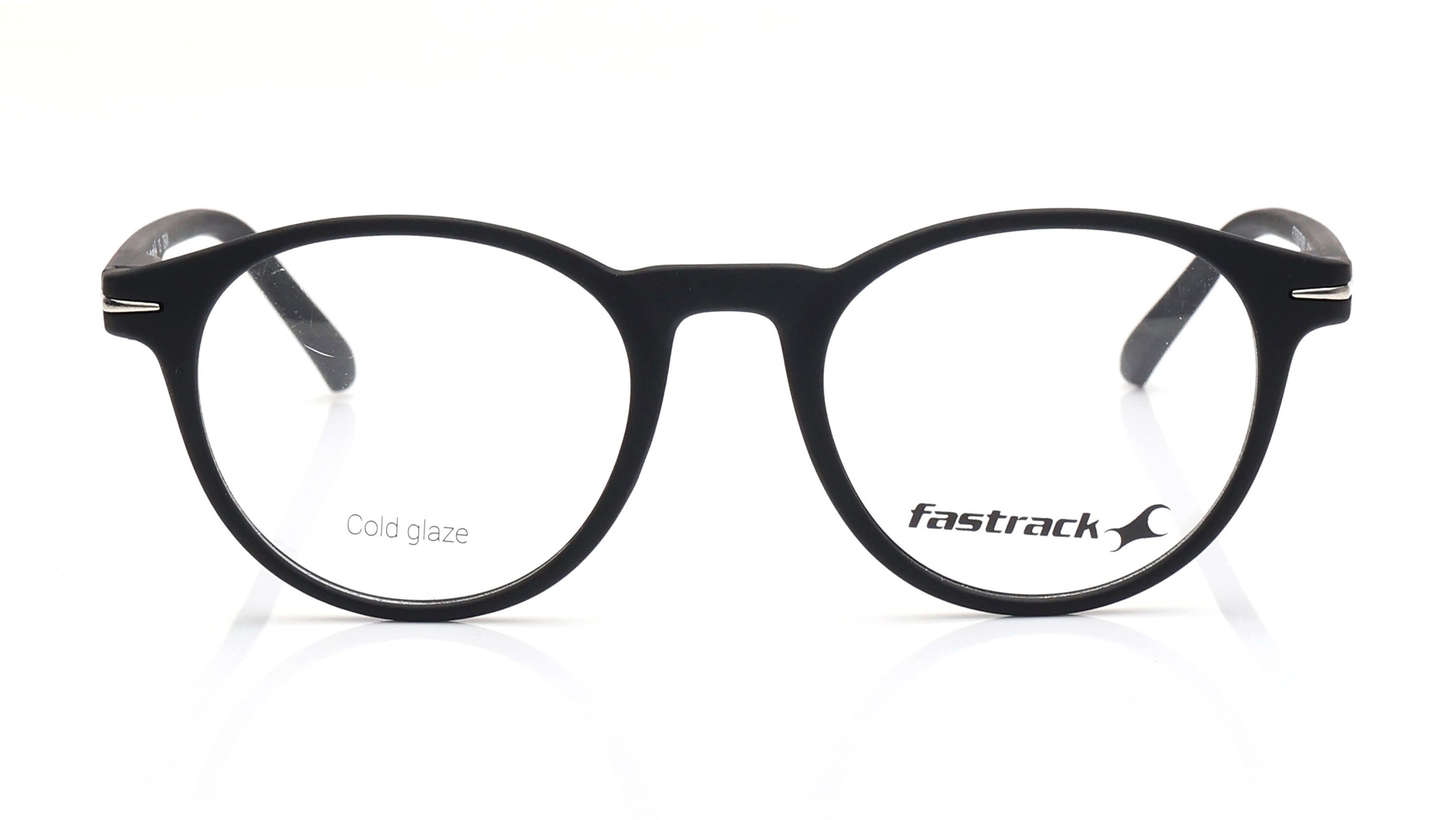 Image 1 of Black Round Eyeglasses for Men and Women from Fastrack Available at Titan Eye+