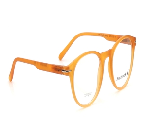 Image 2 of Orange Round Eyeglasses for Men and Women from Fastrack Available at Titan Eye+