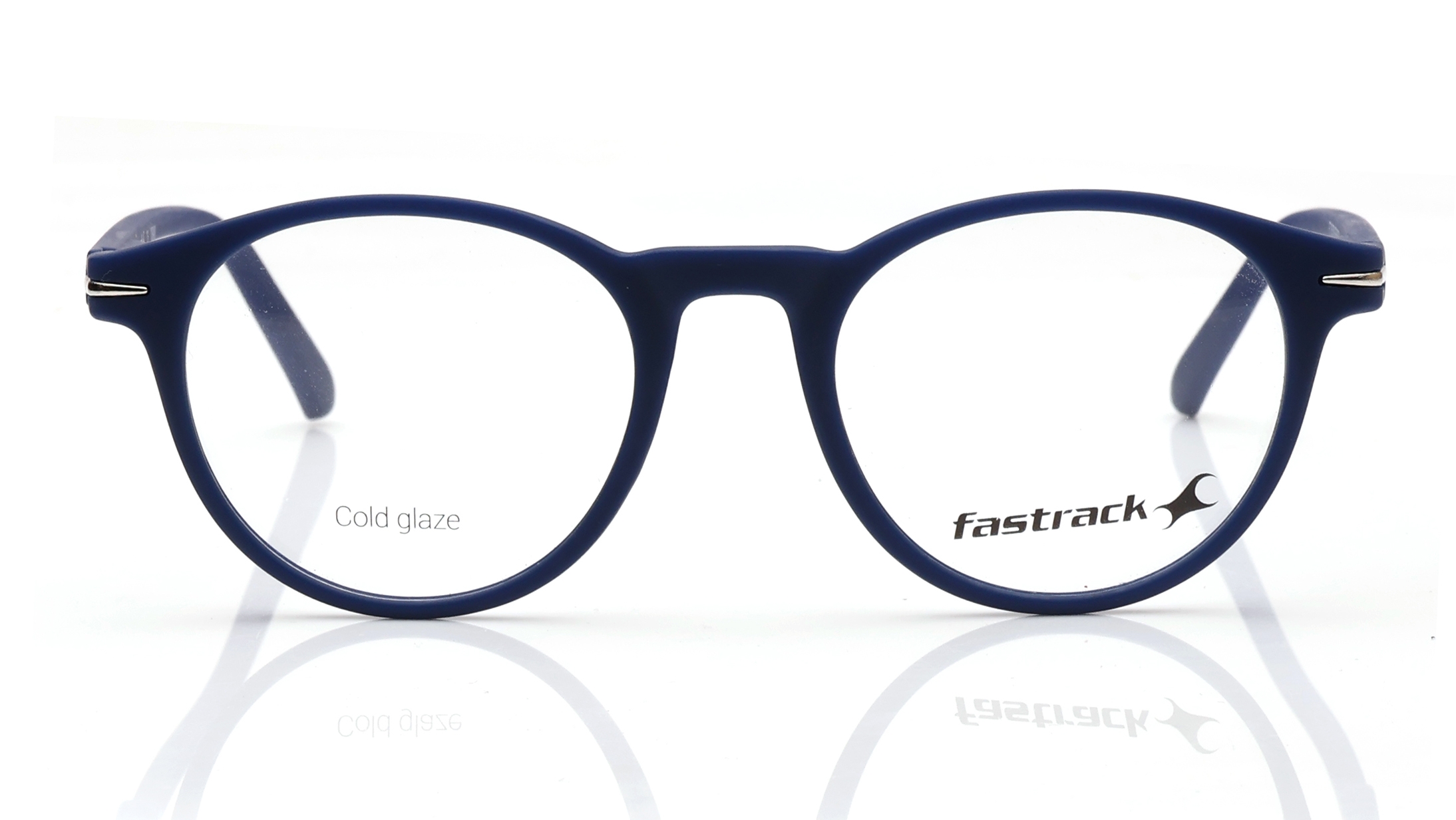 Image 1 of Blue Round Eyeglasses for Men and Women from Fastrack Available at Titan Eye+
