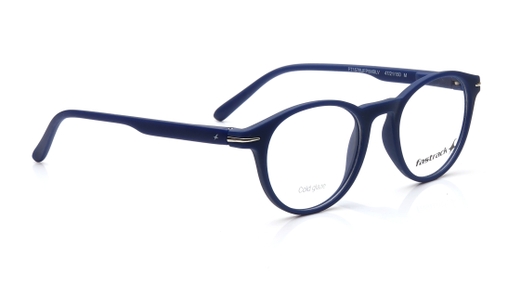 Image 2 of Blue Round Eyeglasses for Men and Women from Fastrack Available at Titan Eye+